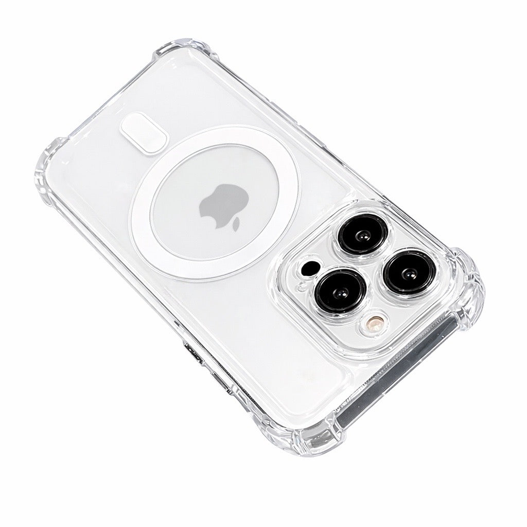 Funda Reforzada Transparente MagSafe • iPhone 16