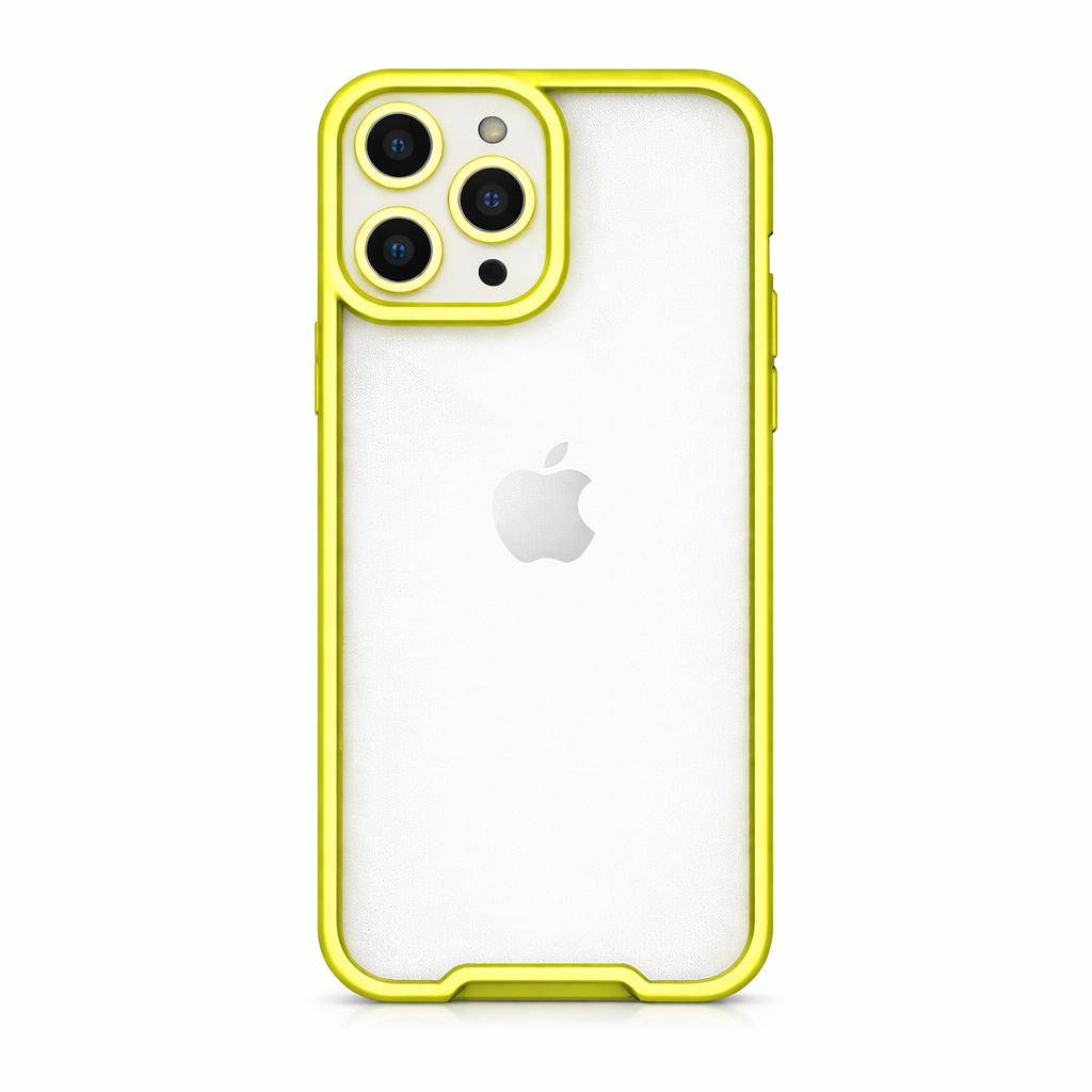 Funda Acrílica iPhone 16 • Bordes Neón